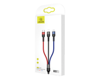 USAMS Kabel pleciony 3w1 0,35m 2A (lightning/microUSB/USB-C) - 1569027 - zdjęcie 14